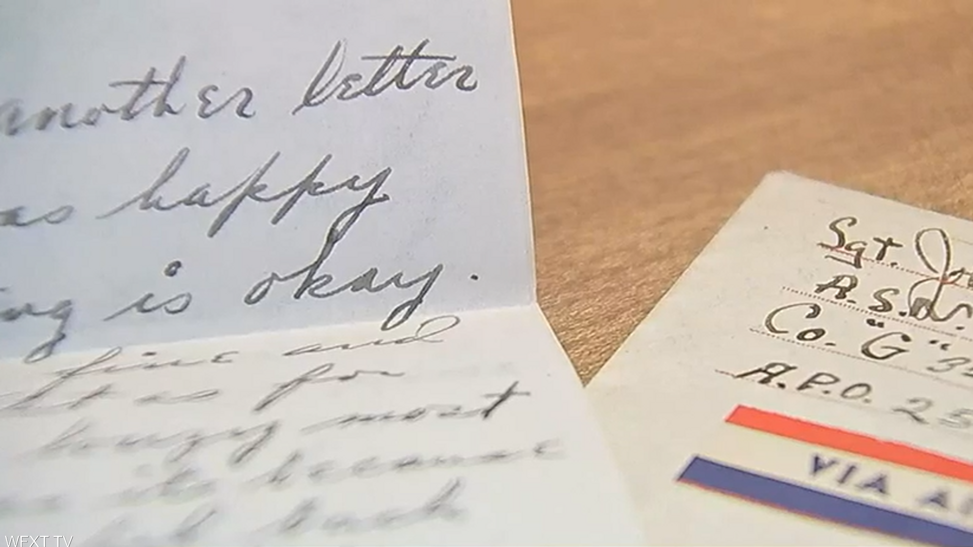 رسالة من جندي أمريكي تصل أسرته بعد 76 عامًا