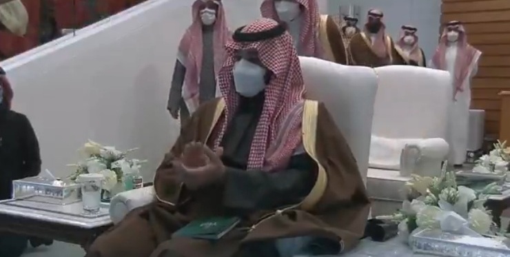 ولي العهد يحيي الفائز بسباق كأس السعودية العالمي 2022