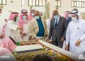  النائب العام الجيبوتي في مجمع الملك عبدالعزيز لكسوة الكعبة - المواطن