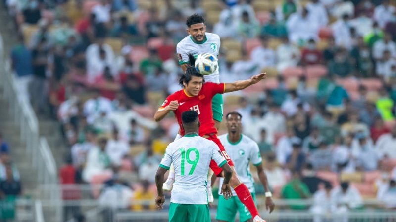السعودية والصين - المنتخب السعودي