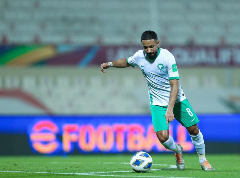 السعودية والصين - المنتخب السعودي