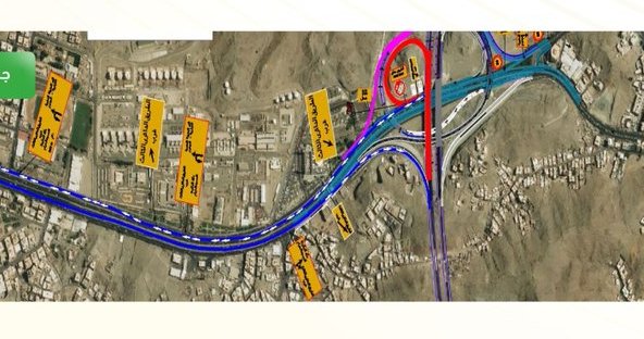 مرور العاصمة المقدسة ينوه بإغلاق الدائري الثالث: استخدموا الطرق البديلة