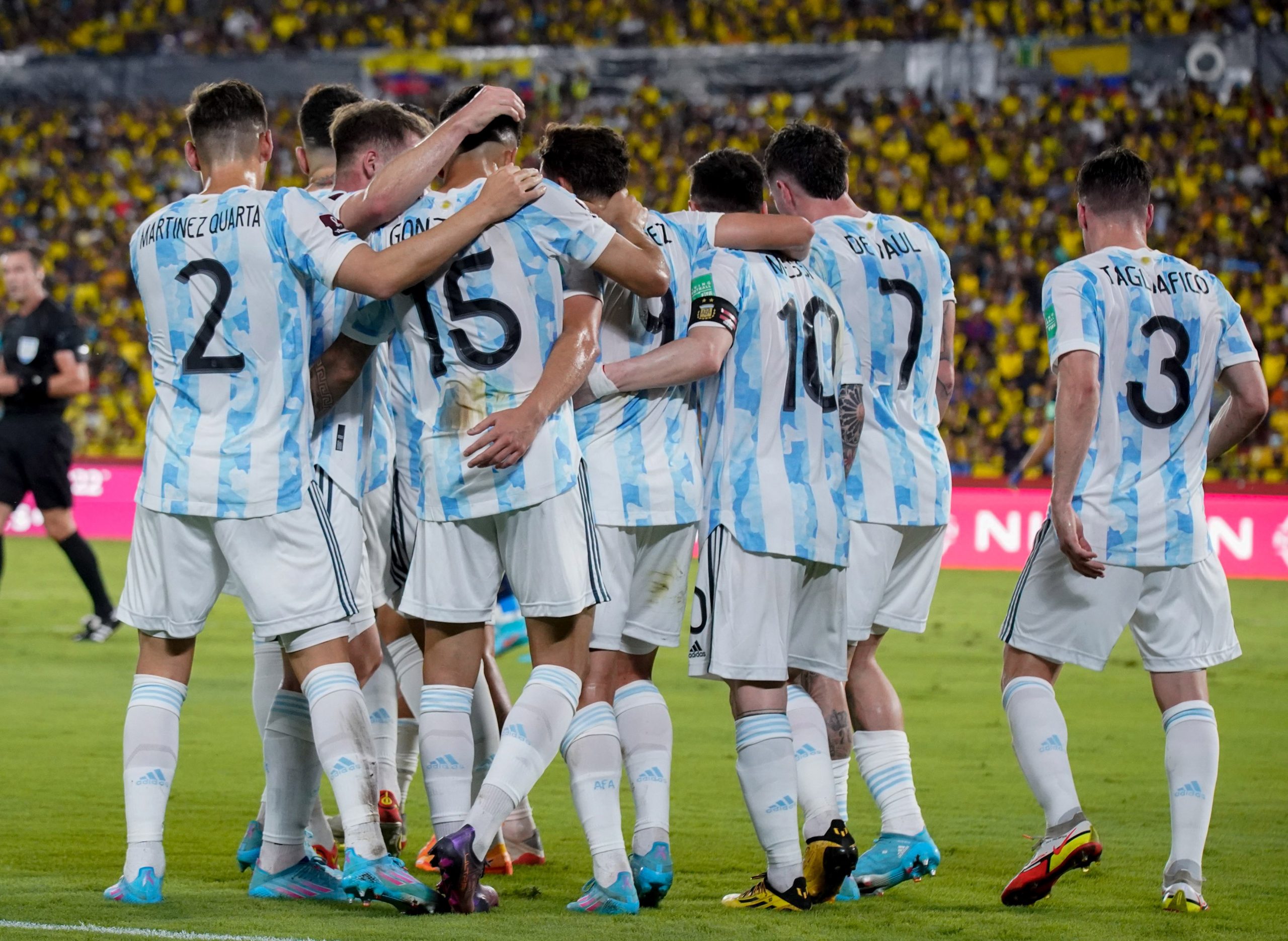 علاقة رقم 81 بـ منتخب الأرجنتين في بطولات كأس العالم