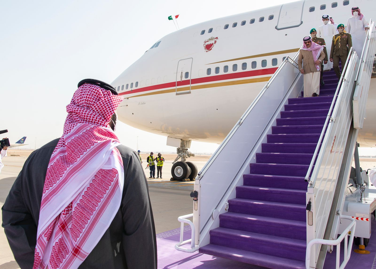 ملك البحرين: لقائي بالملك سلمان استمرار للتنسيق والتشاور المتواصل