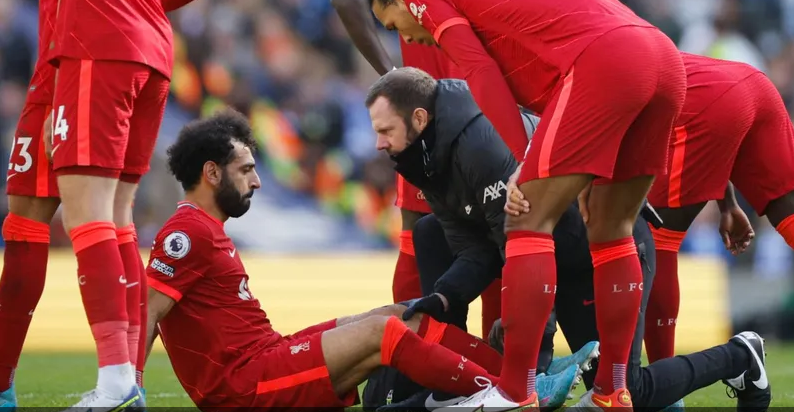 إصابة محمد صلاح تثير قلق منتخب مصر