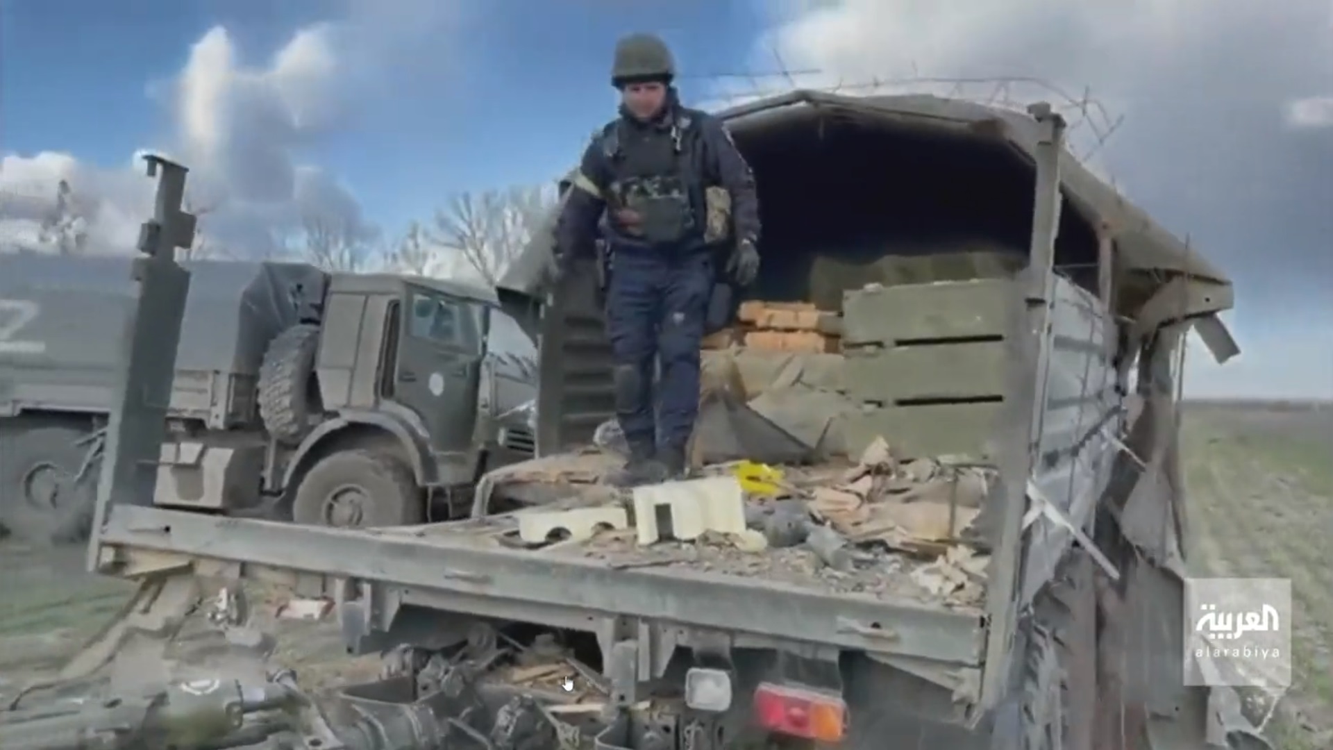 الجيش الأوكراني يسيطر على ذخائر وآليات روسية