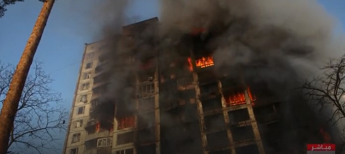 انفجارات تهز كييف بعد ضربات روسية مكثفة