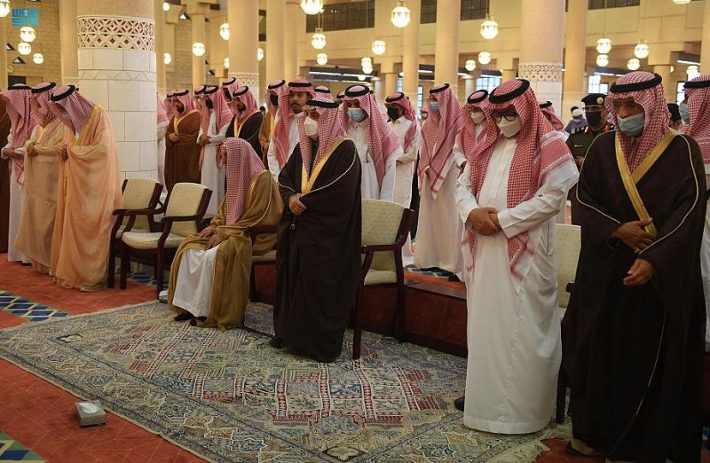 الصلاة على الأميرة نورة بنت فيصل بن عبدالعزيز