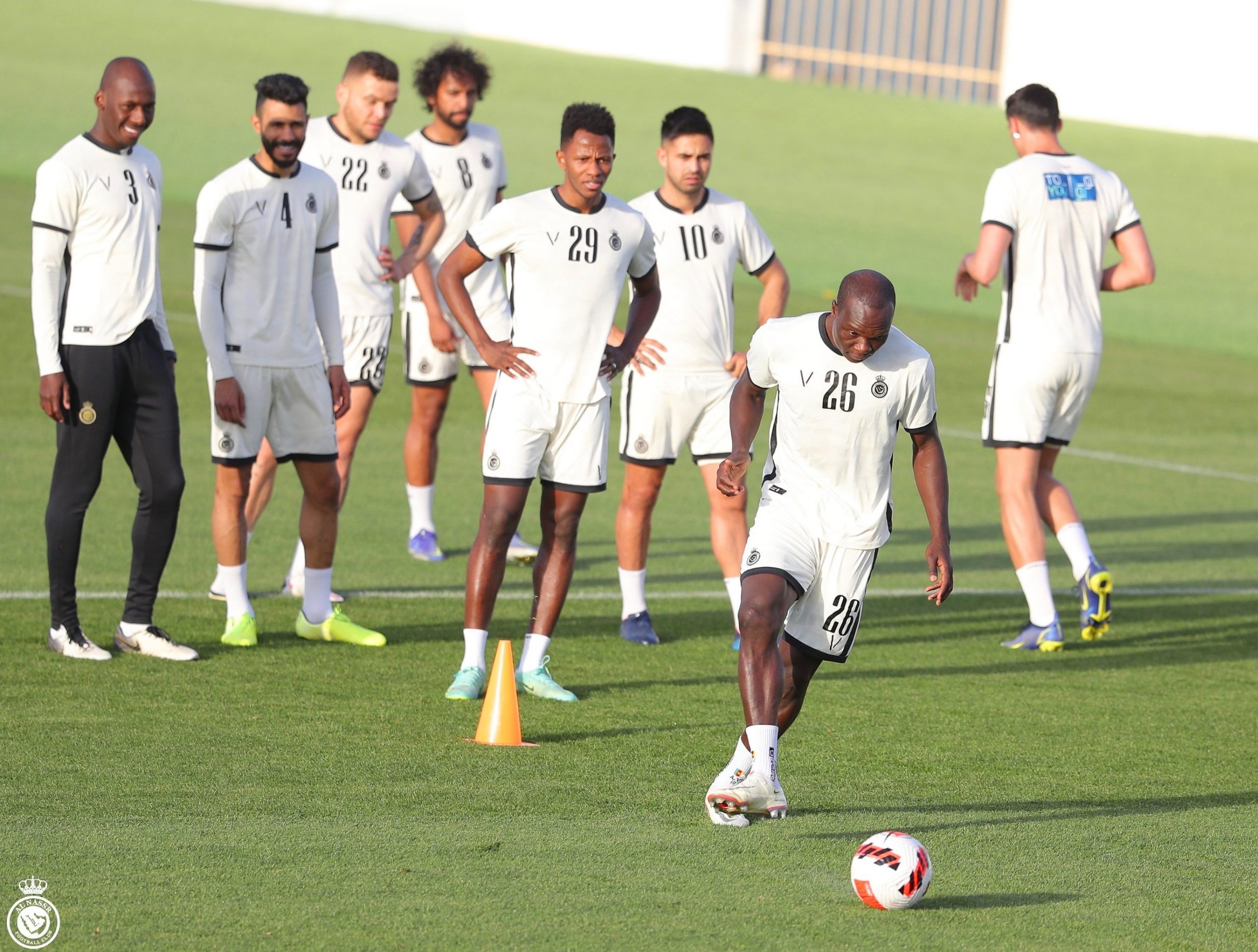 النصر يستأنف تدريباته غدًا