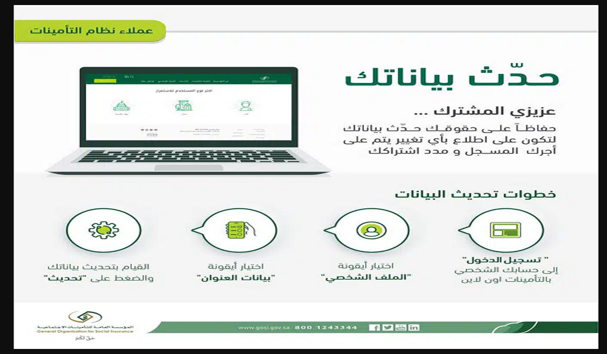 التأمينات : حدثوا رقم الجوال في أبشر