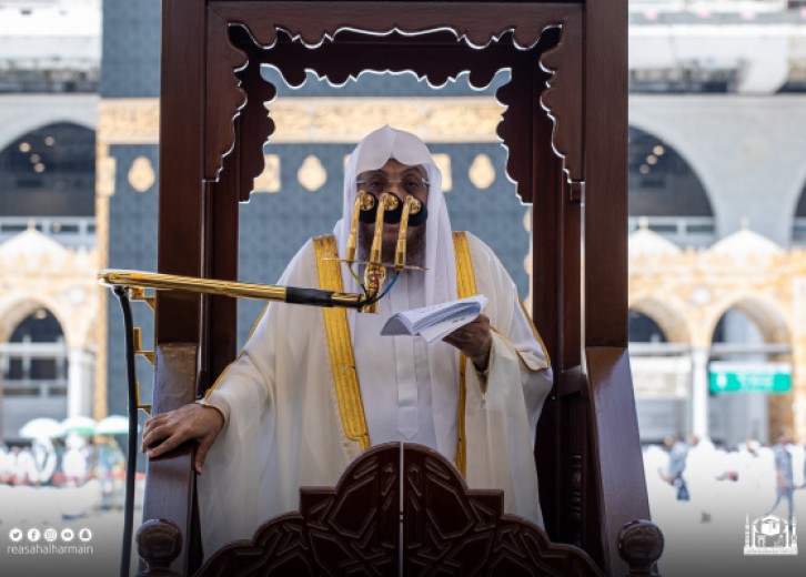 خطيب المسجد الحرام : مقصود الصيام  النهي عن اللغو والرفث والسباب