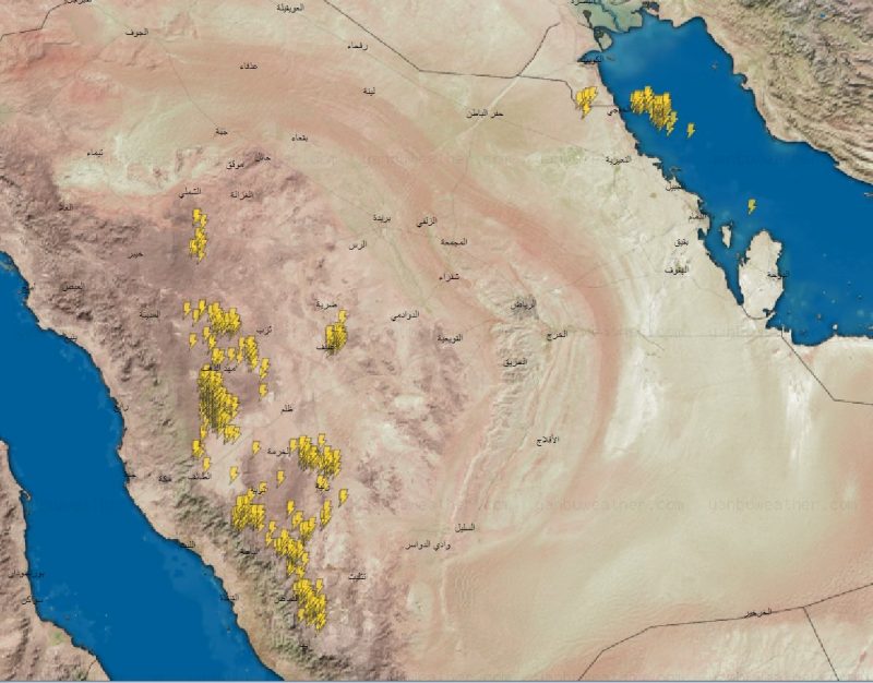 طقس مكة والمدينة