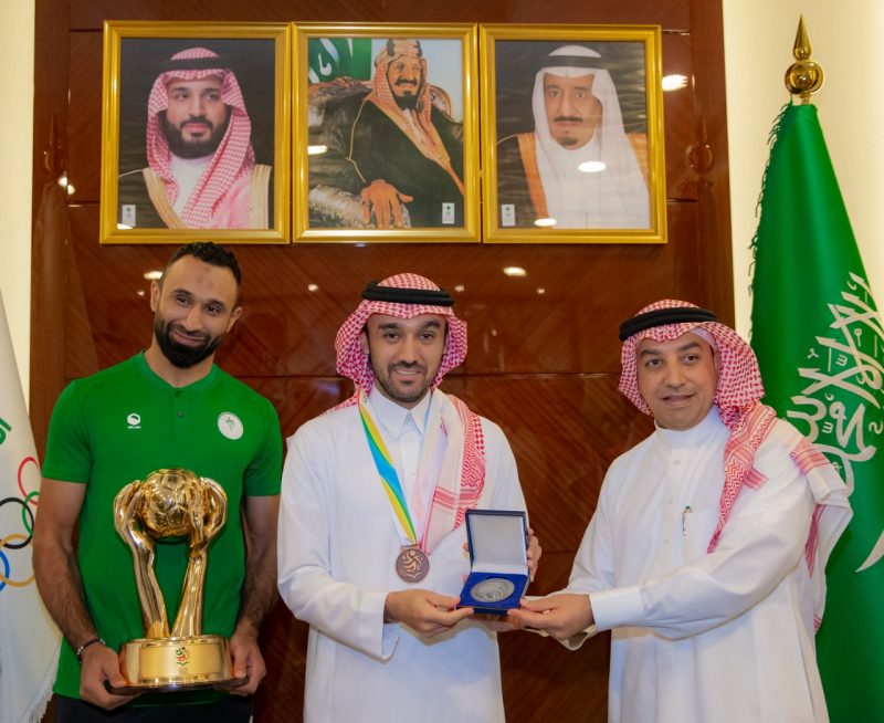 وزير الرياضة - المنتخب السعودي لكرة اليد - أخضر اليد