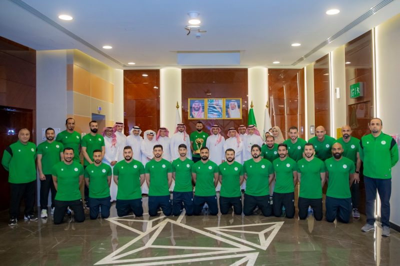 وزير الرياضة - المنتخب السعودي لكرة اليد - أخضر اليد