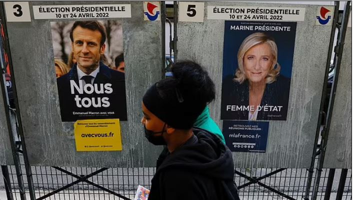 الانتخابات الفرنسية على أحر من جمر بين ماكرون ومارين
