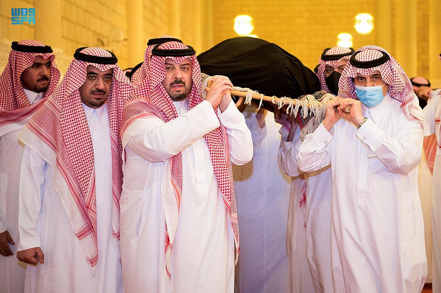 جموع غفيرة تشيع الأميرة لولوة بنت فهد بن عبدالعزيز