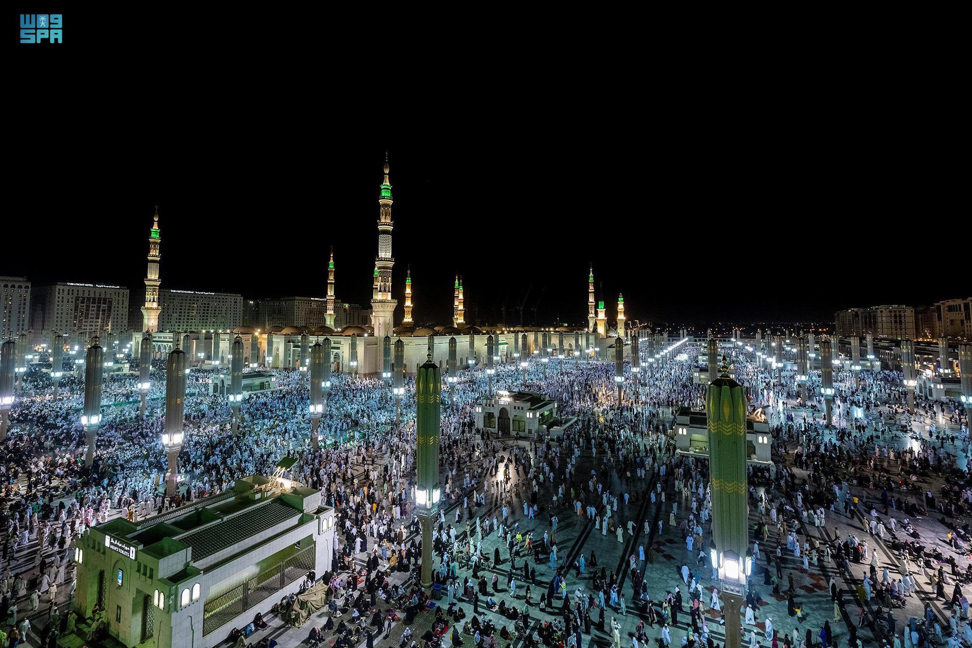 خدمة أكثر من 22 مليون مصلٍّ خلال رمضان في المسجد النبوي