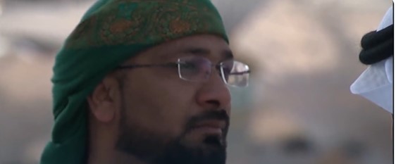 شاهد.. باكستاني يجهش بالبكاء بعد رؤية المسجد النبوي