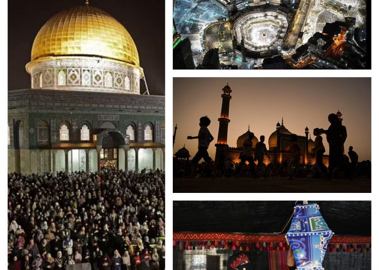 شاهد كيف احتفل المسلمون حول العالم بنهايات رمضان 