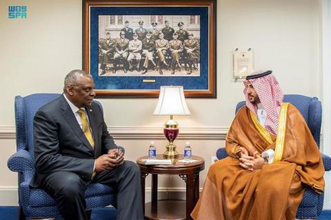 وزير الدفاع الأمريكي: واشنطن ملتزمة بشراكتها القوية مع الرياض