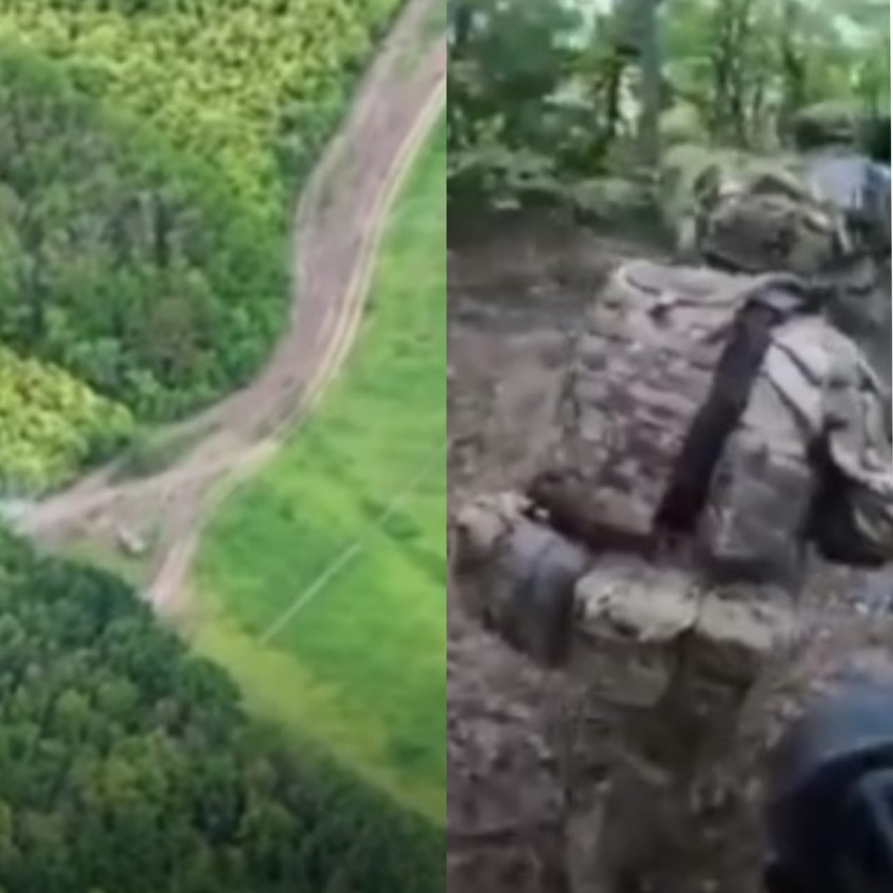 شاهد.. مقاتلون أجانب يباغتون دبابة روسية بصاروخ في أوكرانيا