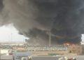 شاهد.. حريق ضخم في ميناء تستأجره أنقرة في السودان - المواطن