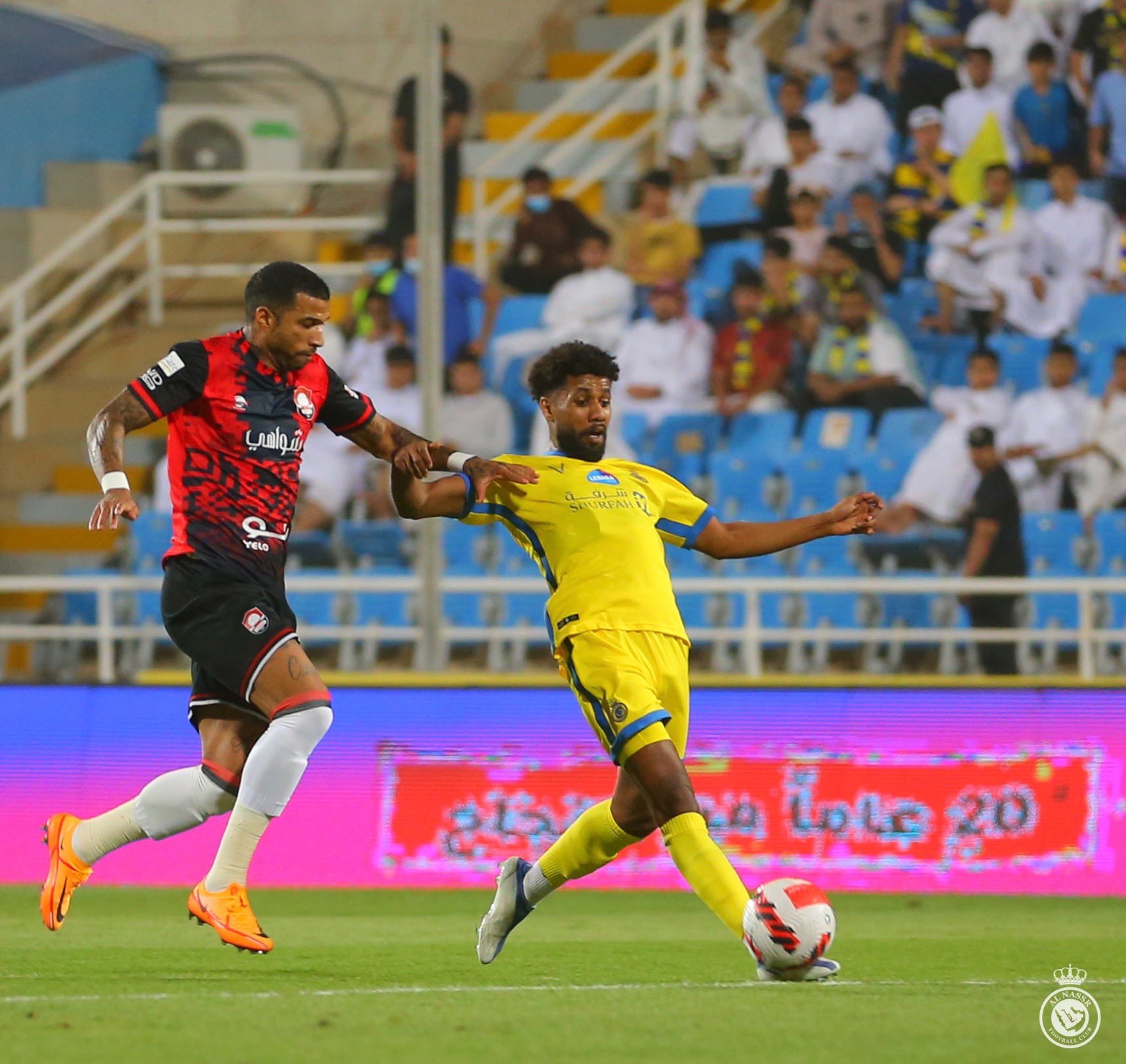 النصر يُمطر شباك الرائد بثلاثية