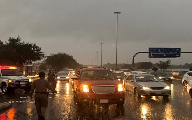 أمطار غزيرة على 3 مدن في عسير