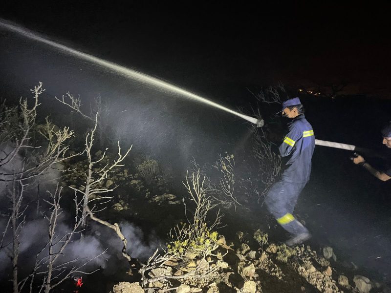 المدني يخمد حريق جبل النماص ويواصل التبريد - المواطن