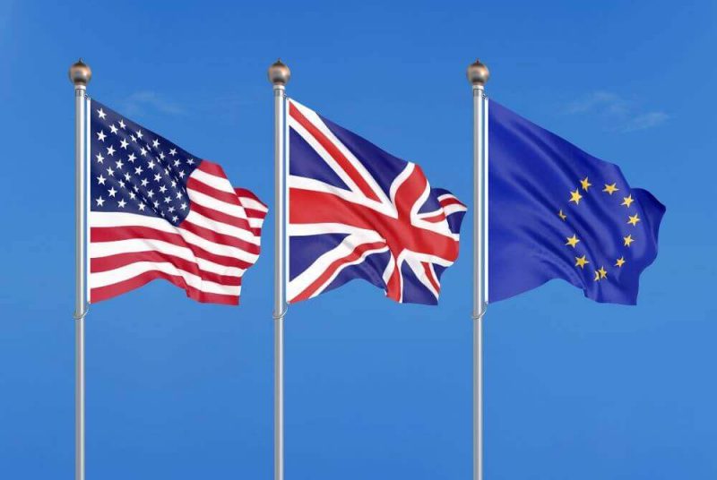 الاتحاد الأوروبي وأمريكا يهددان بريطانيا بحرب تجارية