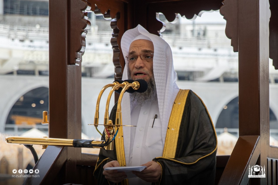 خطيب المسجد الحرام: استشفوا برمضان من أمراضكم الدنيوية وأصلحوا نفوسكم