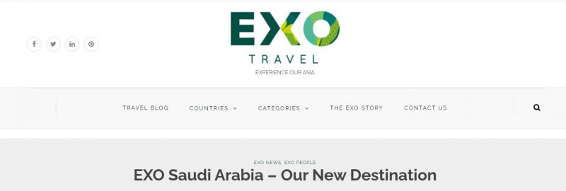 Exo Travel عجائب السعودية تجعلها وجهة سياحية مزدهرة