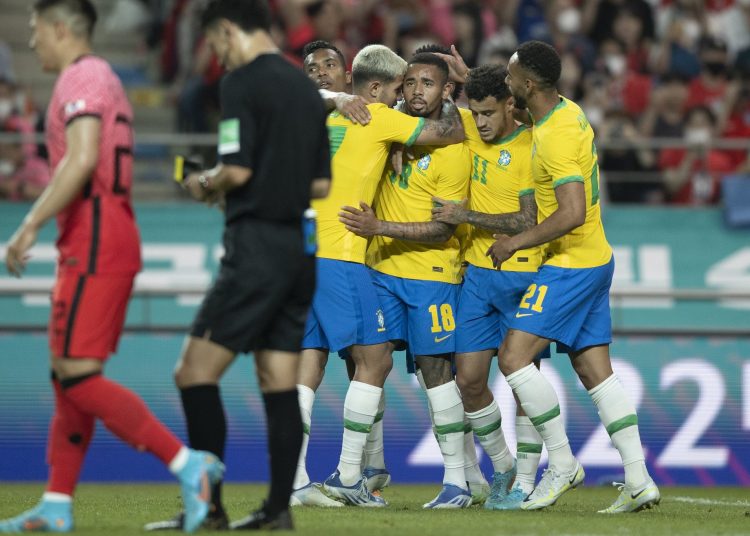 Brazil ضد كوريا الجنوبية - منتخب البرازيل
