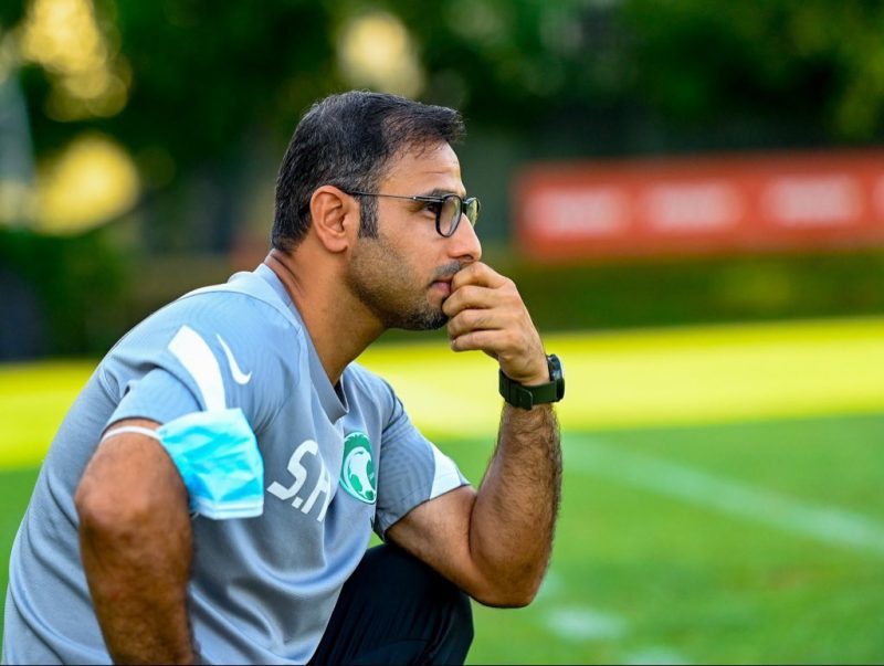 سعد الشهري مدرب المنتخب السعودي الأولمبي