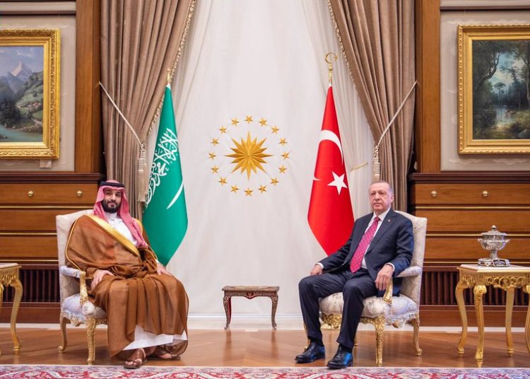 ولي العهد ورئيس تركيا يعقدان لقاءً ثنائيًّا استعرضا خلاله العلاقات الثنائية وأوجه التعاون - المواطن