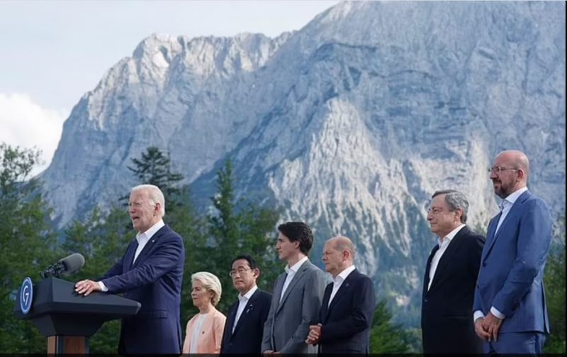 G7 تكشف عن خطة بقيمة 600 مليار دولار لمواجهة نفوذ الصين
