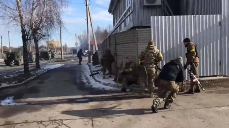 حرب شوارع بين القوات الأوكرانية والروسية في سيفيرودونيتسك