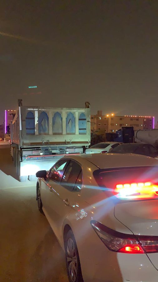 بلاغ يقود لضبط قائد شاحنة تجاوز السرعة على الدائري بالرياض