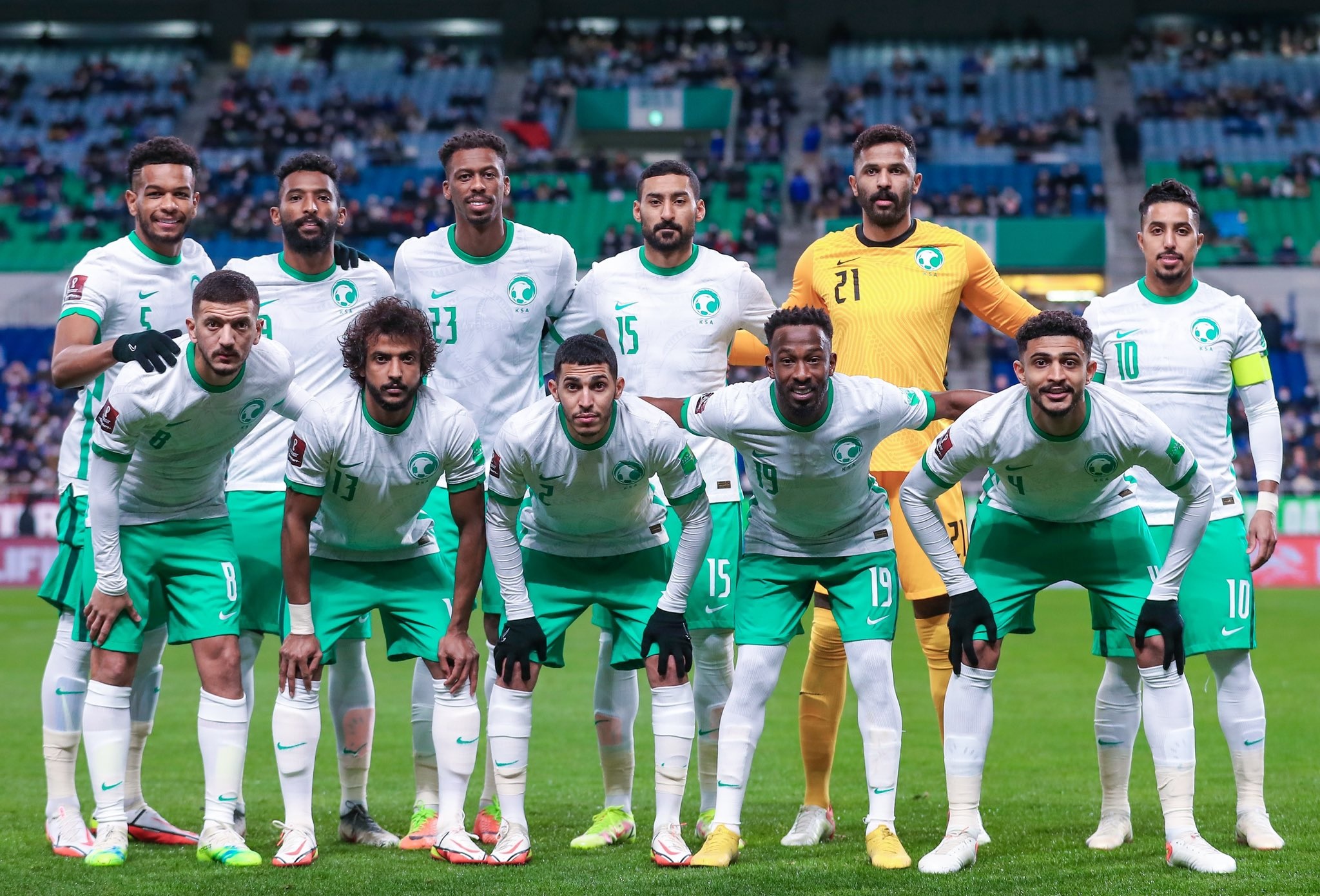 أرقام المنتخب السعودي بالمباريات الودية