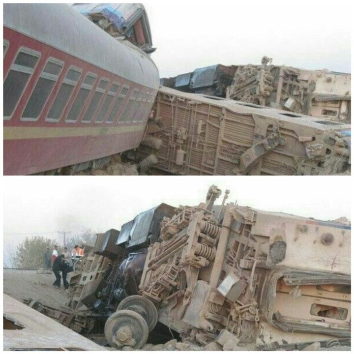 انحراف قطار عن مساره في إيران يقتل 10 ويصيب 50