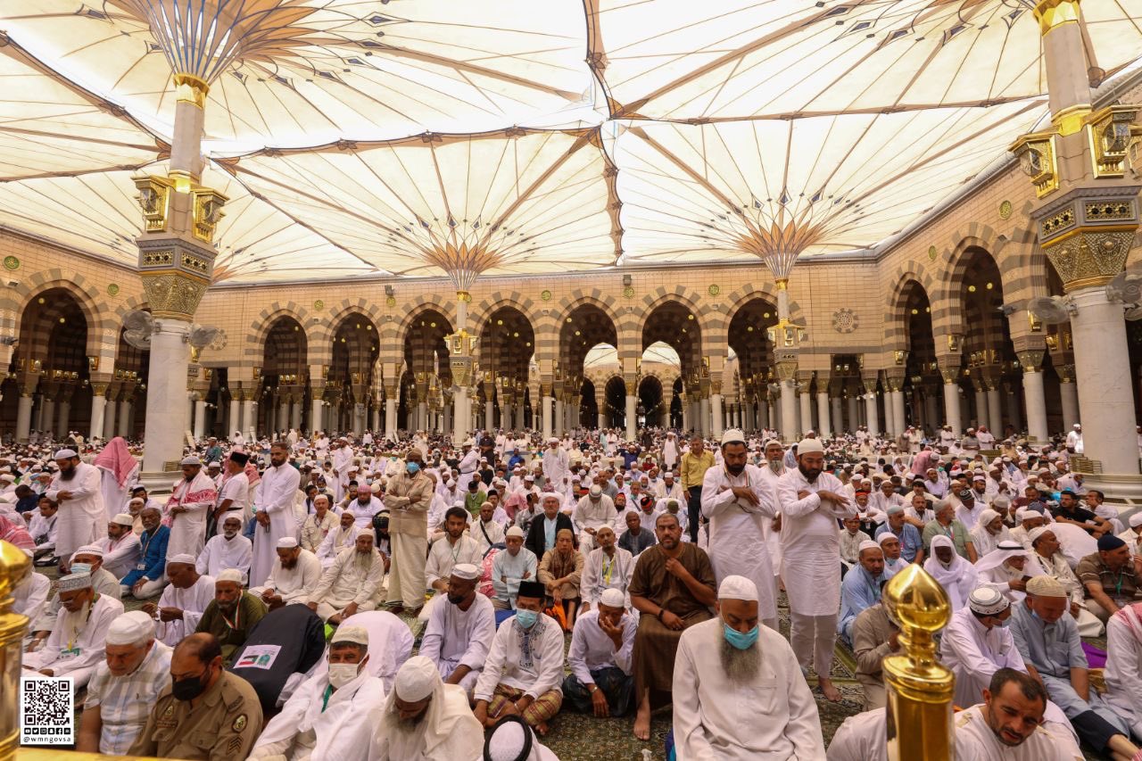 أكثر من 10 مليون مصلٍّ بالمسجد النبوي منذ بداية موسم الحج