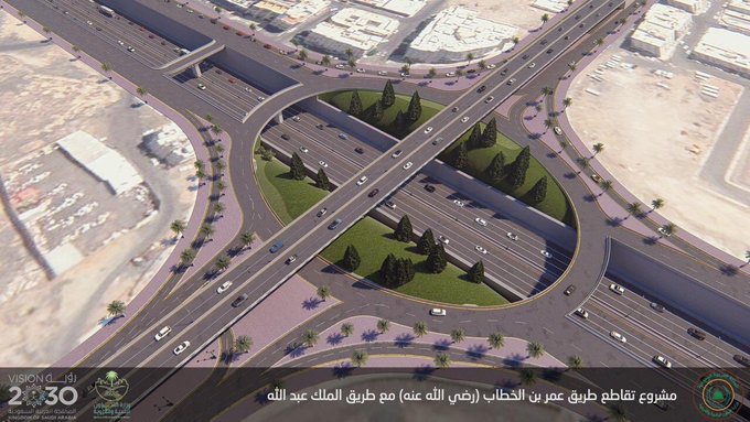 إغلاق دوار عروة للمتجه إلى المسجد النبوي شهرين