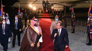 صحيفة بريطانية تكشف كواليس لقاء محمد بن سلمان والسيسي 