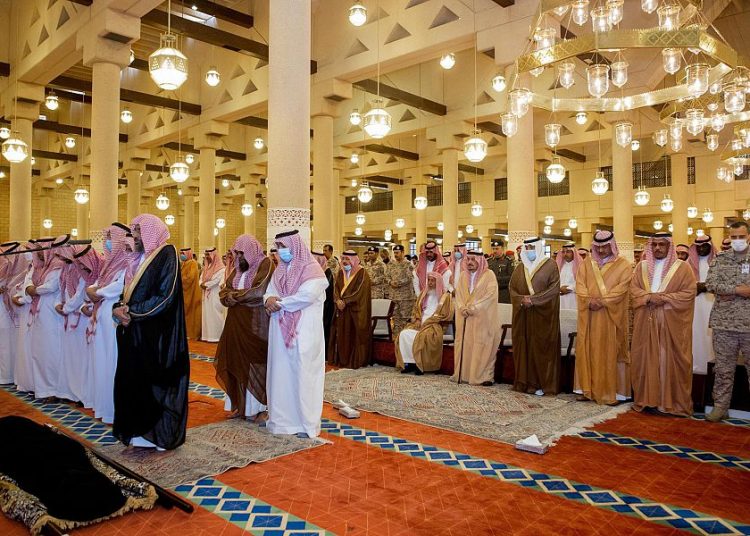 الصلاة على والدة الأمير نايف بن ماجد بن سعود