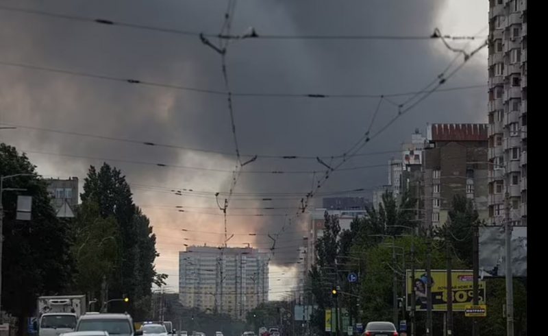 صواريخ روسية تضرب عاصمة أوكرانيا لأول مرة منذ أكثر من شهر