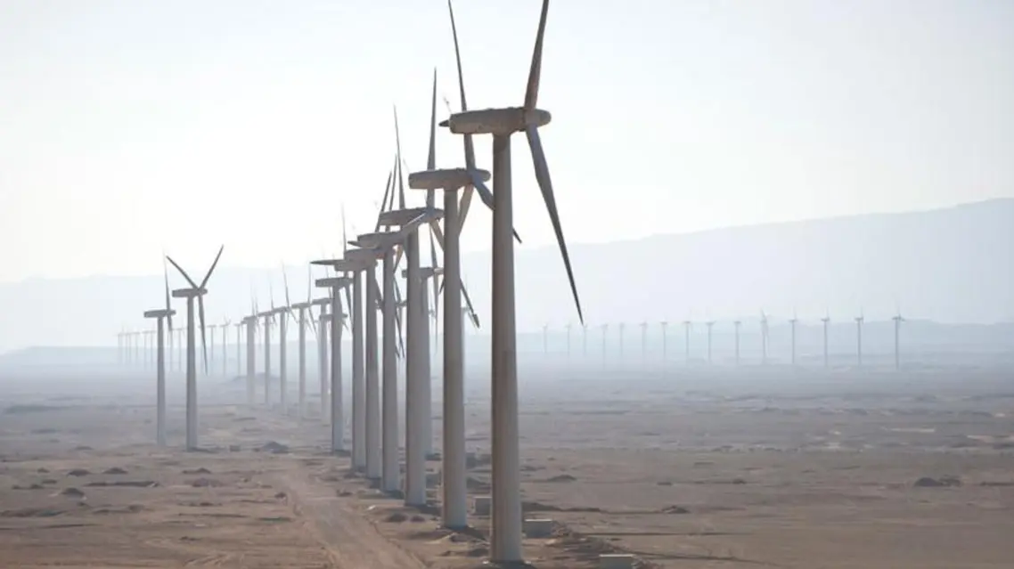اتفاقية سعودية مصرية لتنفيذ مشروع طاقة الرياح باستثمار 1.5 مليار دولار