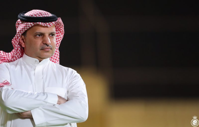 مسلي آل معمر رئيس النصر