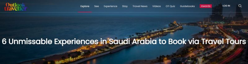 موقع هندي يصف 6 أماكن في السعودية بأنهم الأروع في العالم