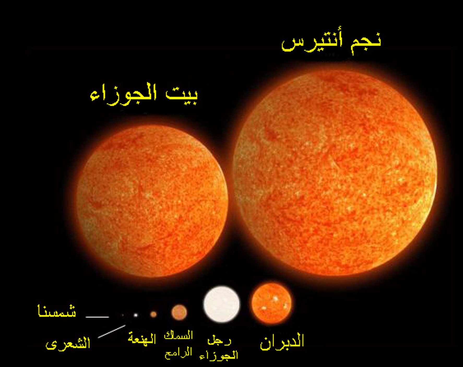 نجم قلب العقرب يزين السماء الليلة ويكبر شمسنا بنحو 700 مرة