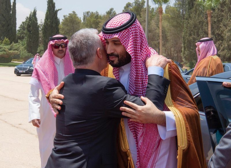 ولي العهد يغادر الاردن محمد بن سلمان